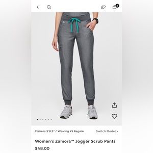 Figs Zamora Scrub bottoms size small